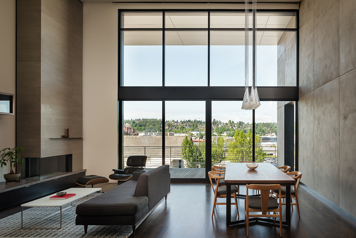 architecture Photography  interior design  furniture design  walnut steel concrete