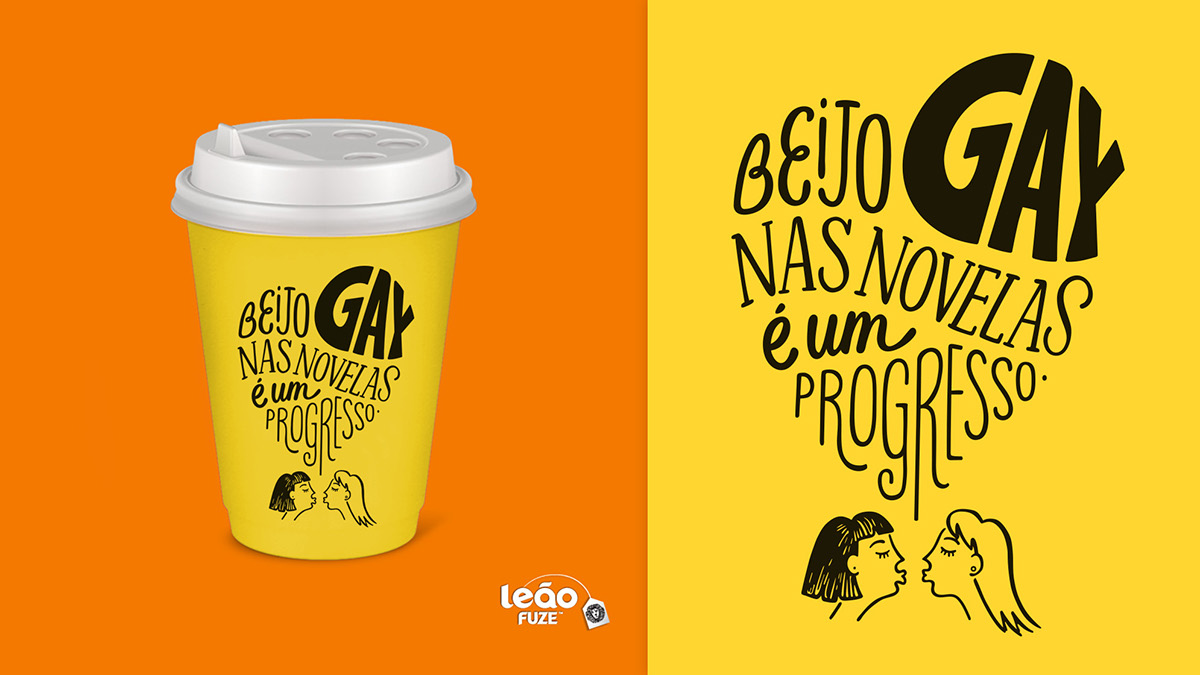 lettering HAND LETTERING leão Leão fuze promo