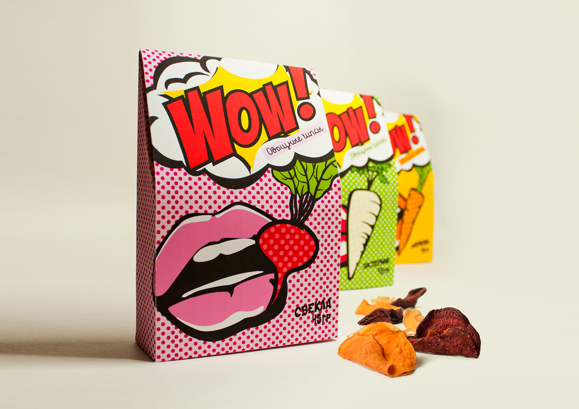 wow chips vegetable veg lips veget pop-art упаковка package girl