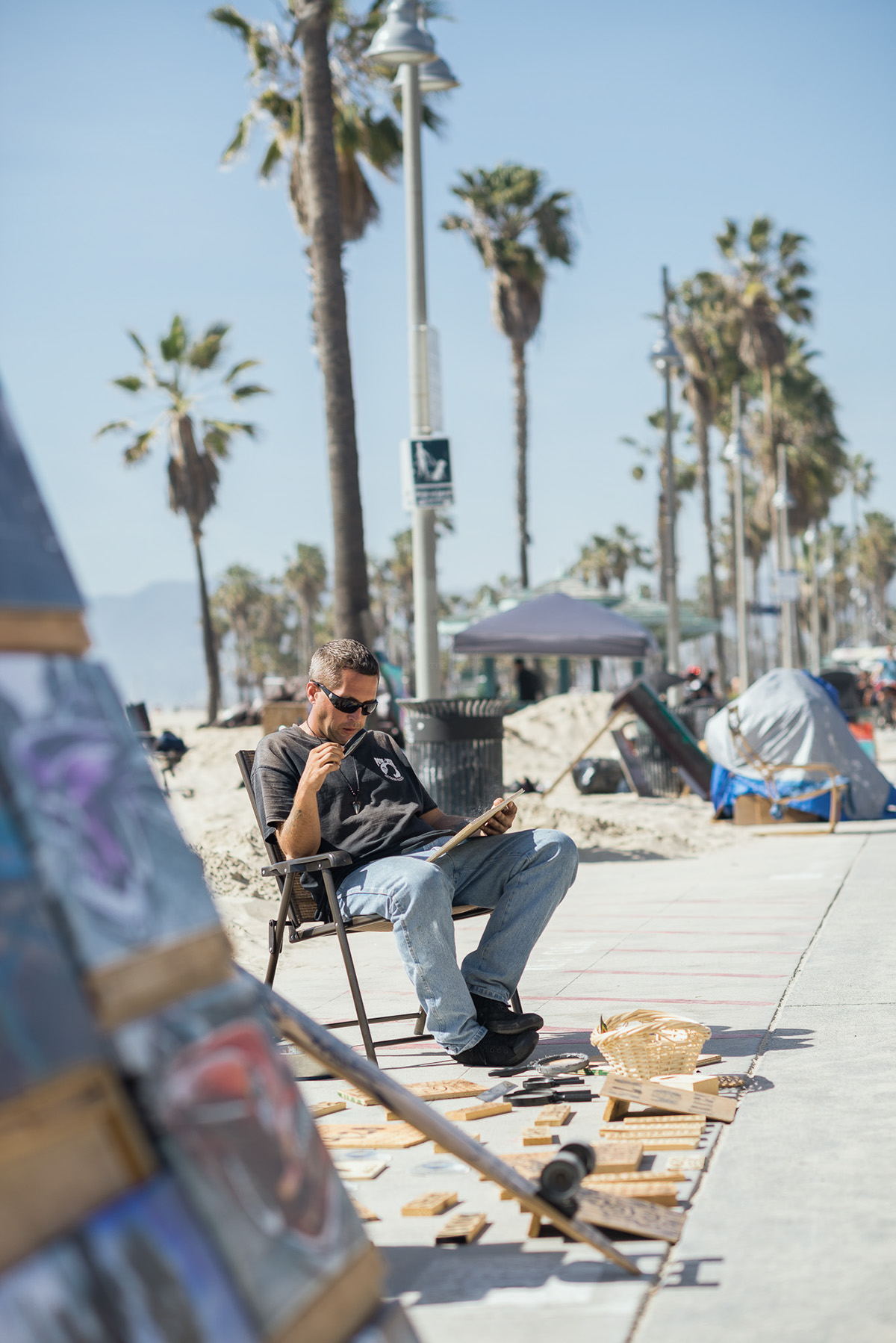 venice beach beach California street performers artists Venice boardwalk