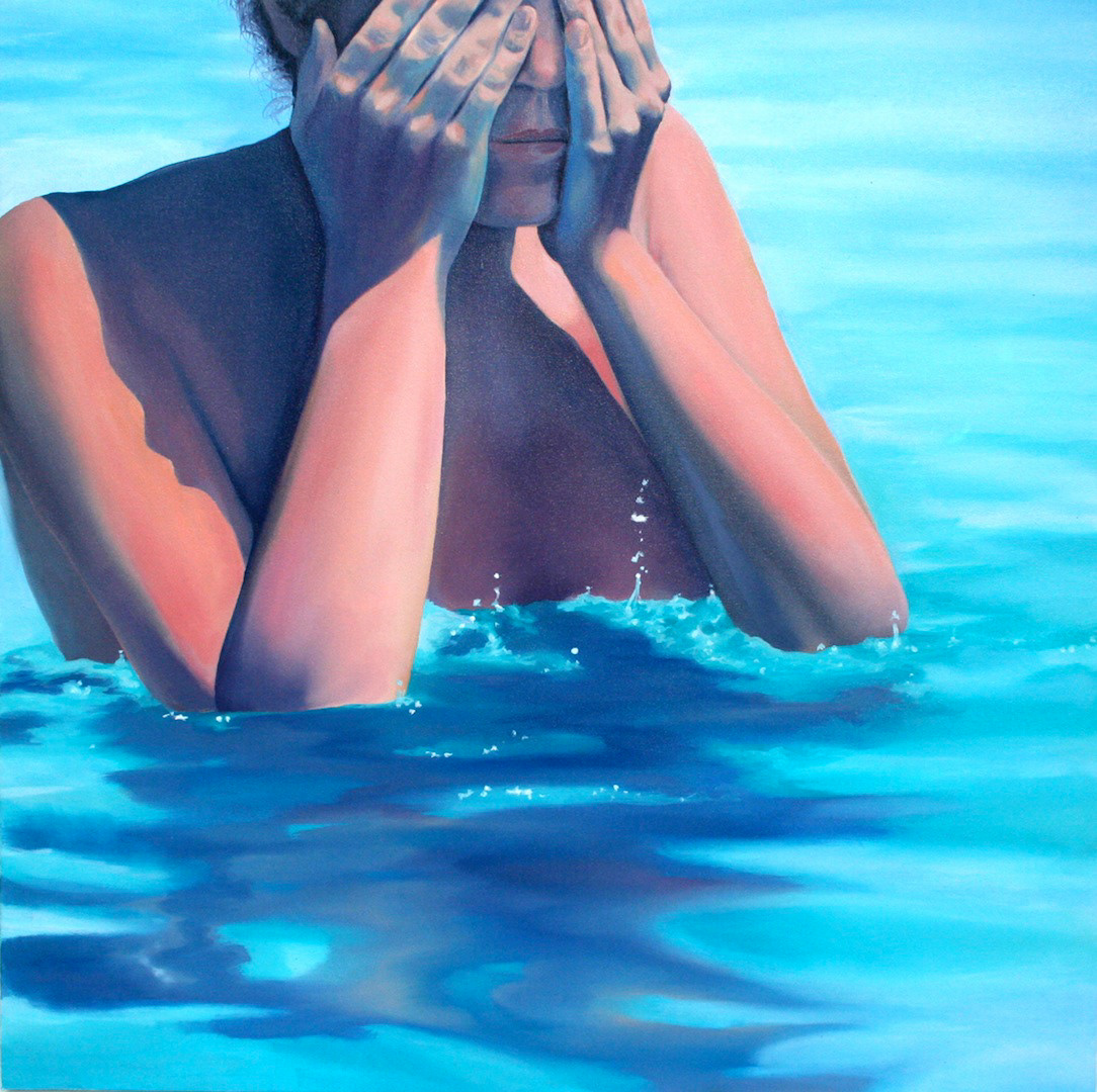 water  figurative nude emotion Realism