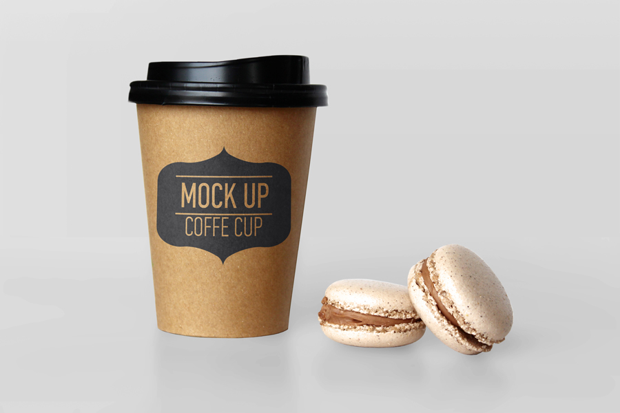cafe branding craft coffee brand Coffee cup Mockup Graphic mockup κraft κraftpaper κraft-paper mock up mock-up
