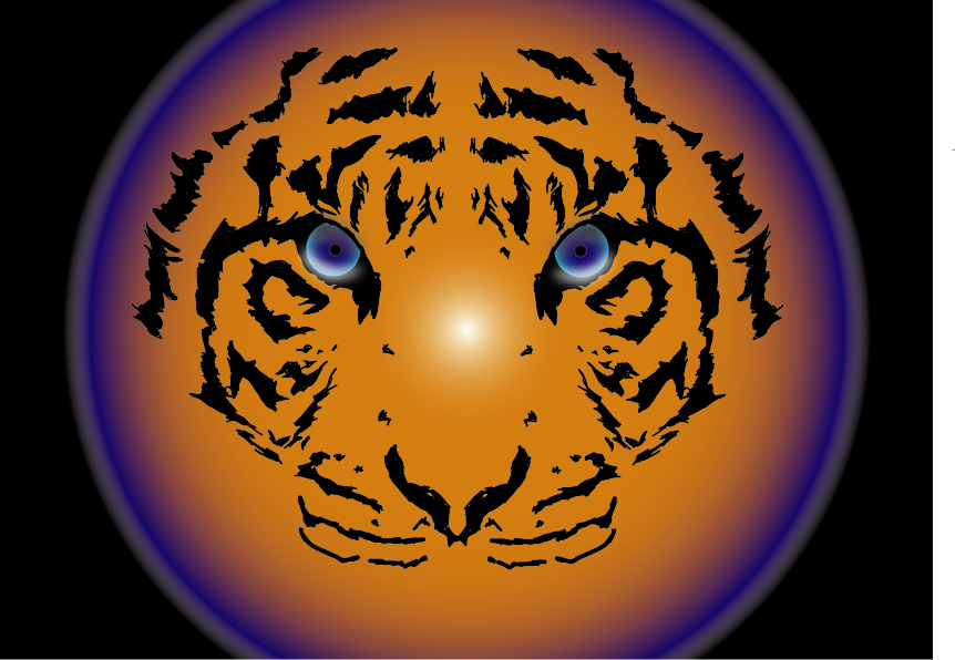 tigre tiger listras laranja