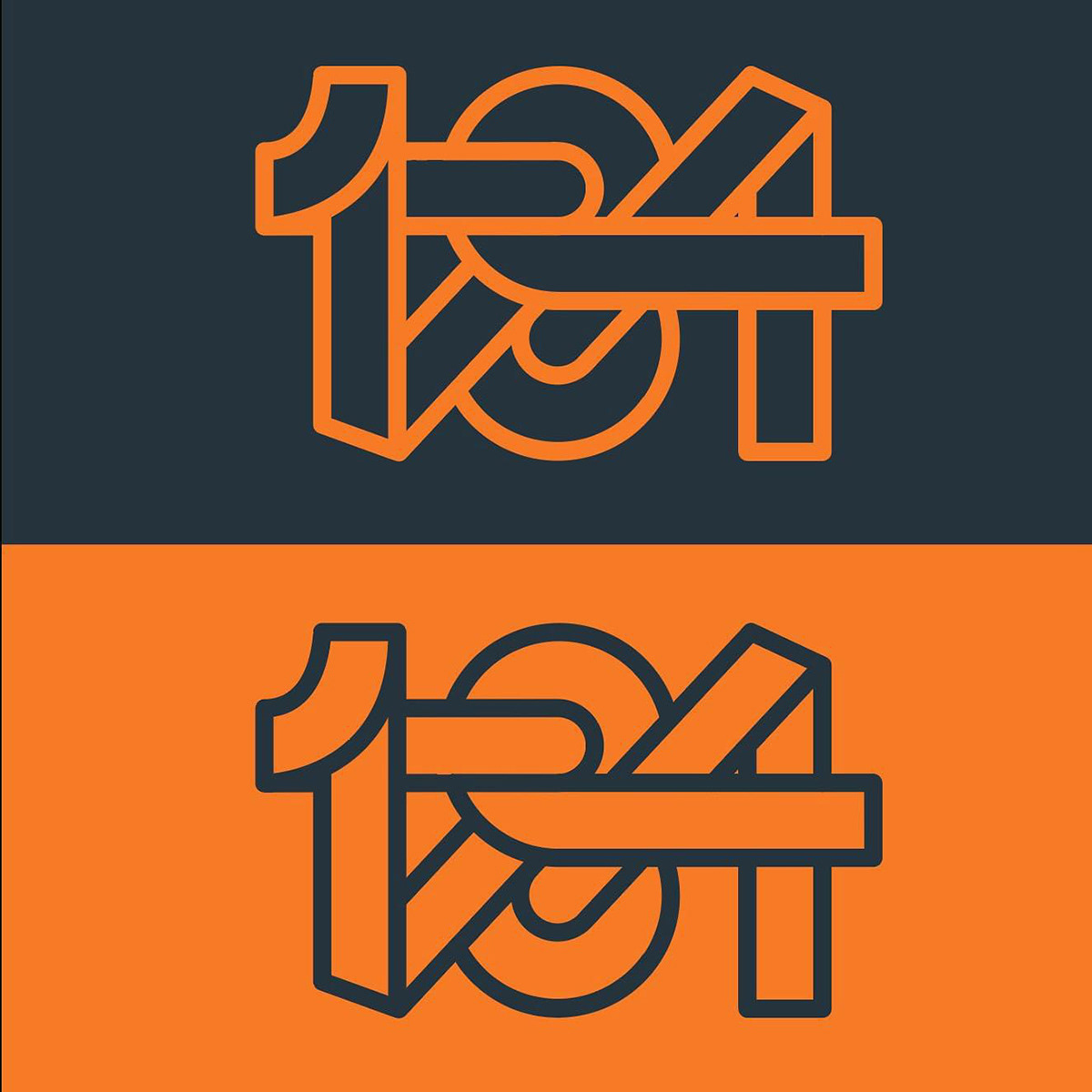 logo Logo Design design word mark number monogram