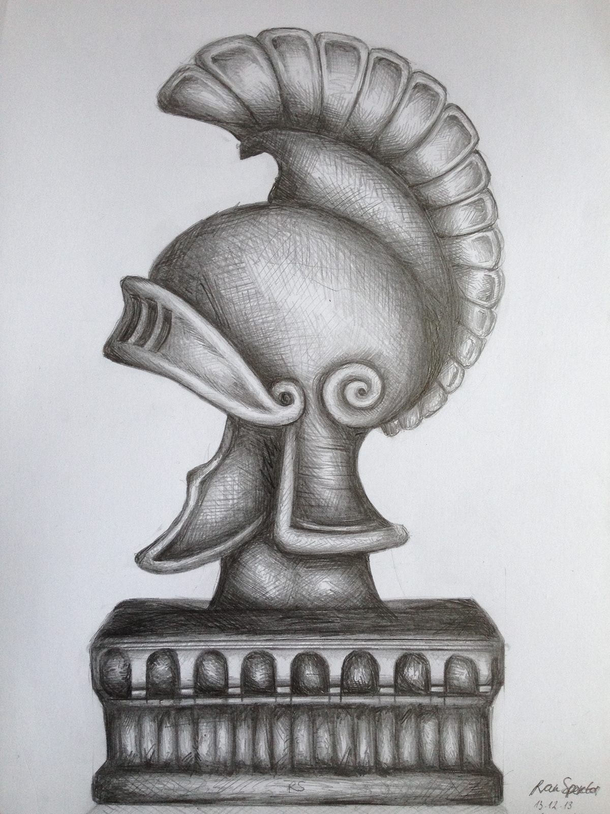 chess Solider pencil sketch draw black contrast play player statue ranspektor ran spektor cheesplayer