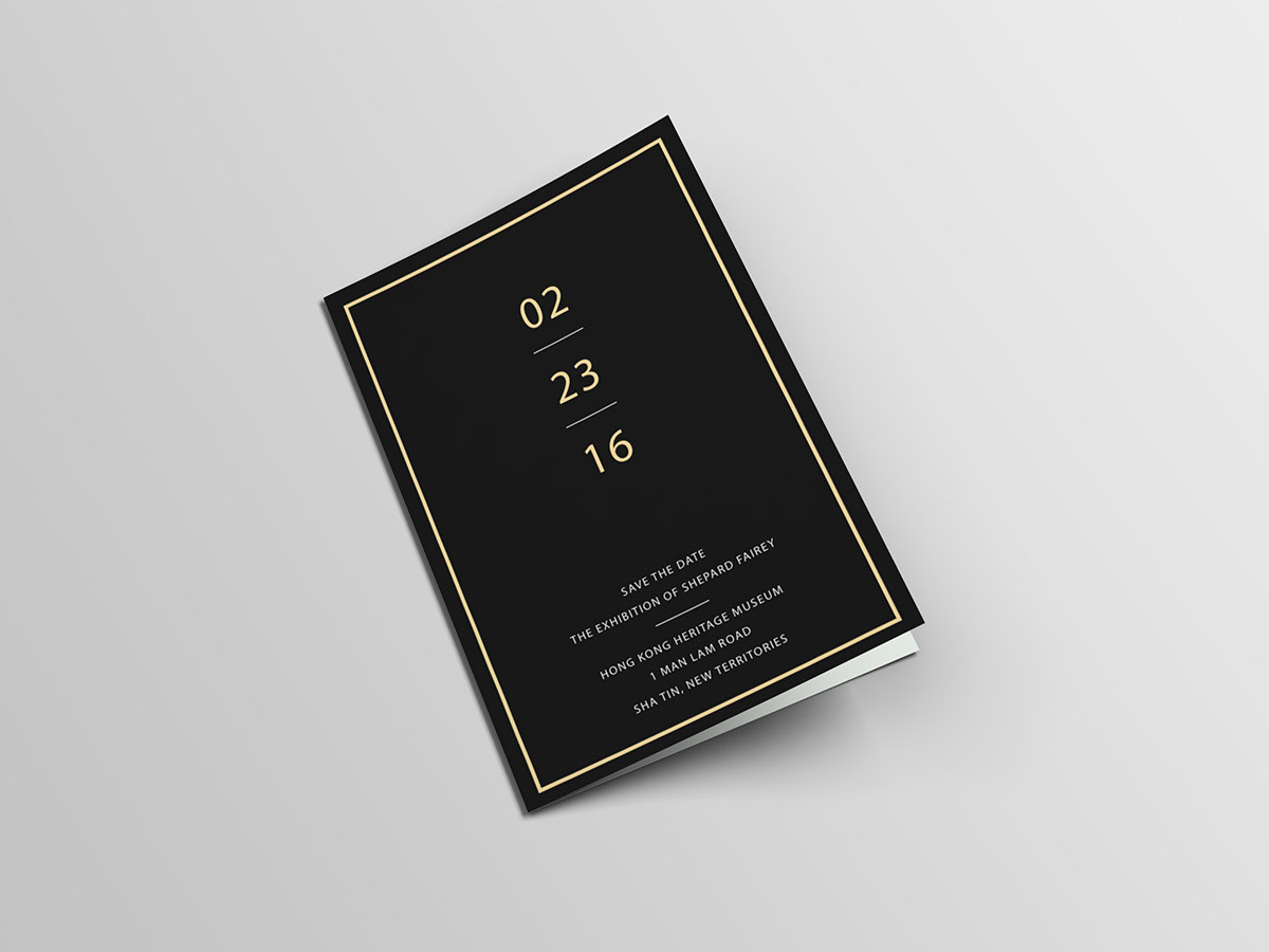 #Shepard Fairey #exhibition #Print Design #publication #catalogue   #artwork #booklet #layout
