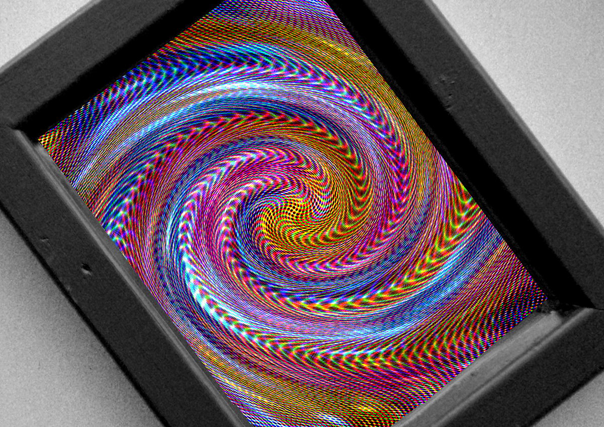 illusion art digital perception design pattern escapism surreal psychedelic op art creation Project immerse