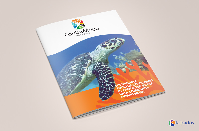 editorial design  editorial folleto brochure tourism Turismo guatemal Honduras