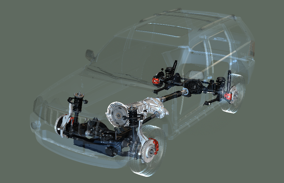 3D Automotive Illustrations 3D Automotive Phantom