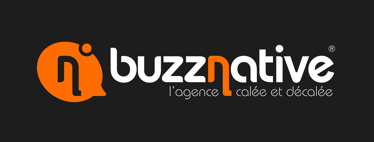 logo Logotype buzznative corporate identity
