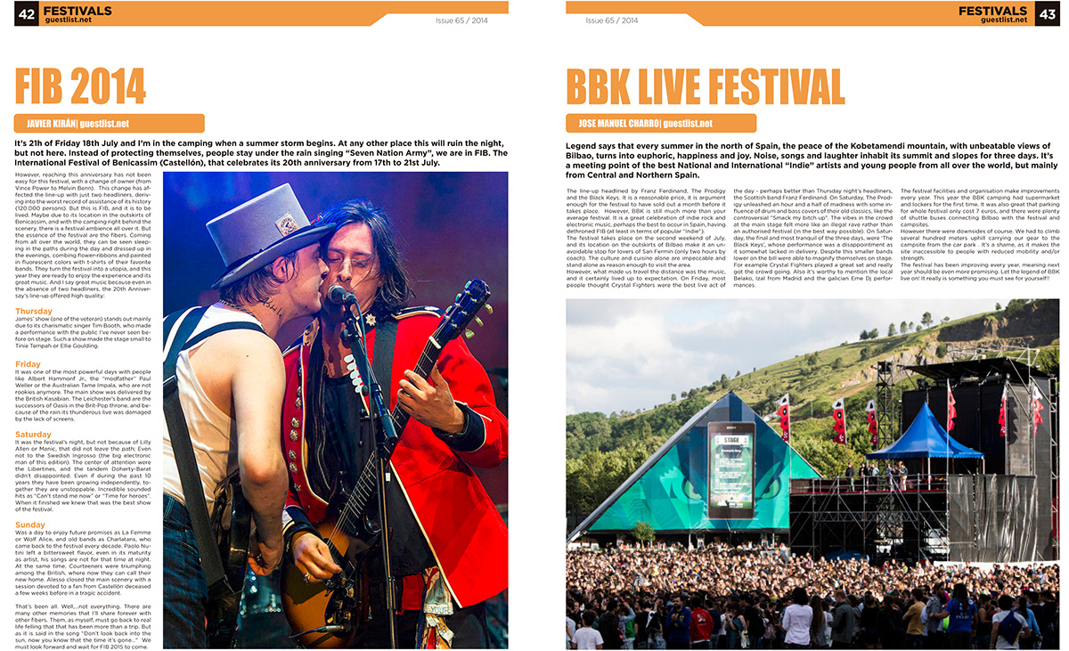 fest festival FiB spain españa rock summer review guestlist.net Benicassim libertines castellon