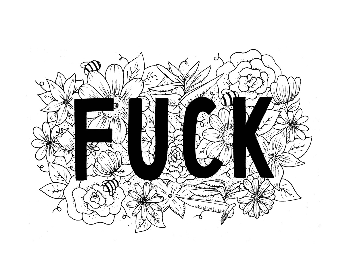 Adobe Portfolio lettering Drake Macklemore childish gambino botanical floral inspiration motivation