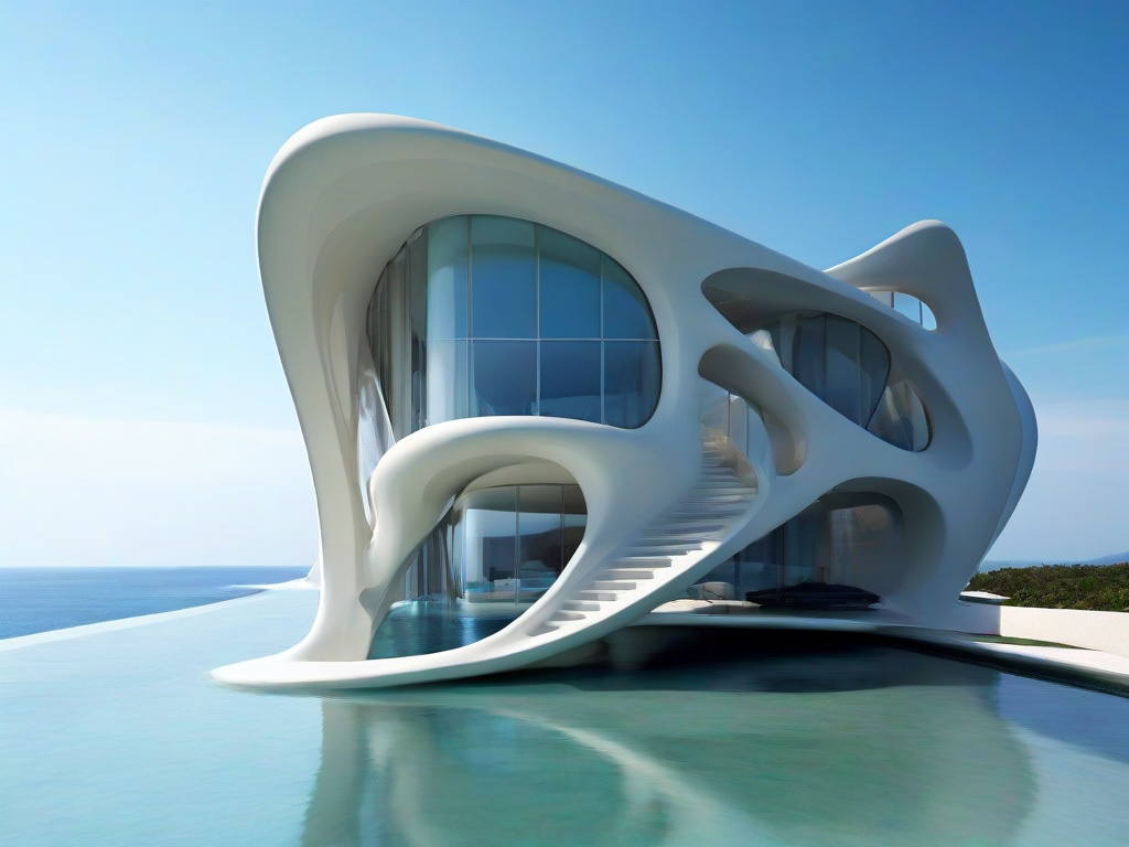 ai architecture exterior architectural concept exterior design building futuristic concept artwork bionics