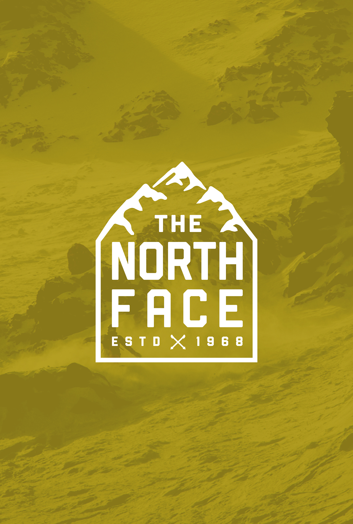 the north face Rebrand photoshop Illustrator never stop exploring sport Sports Design graphic design 