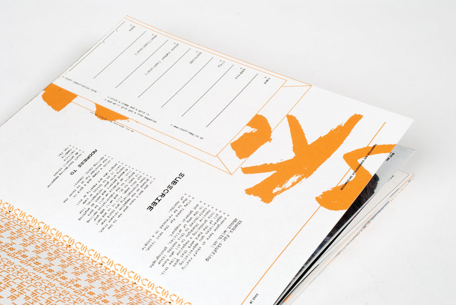 identity brand magazine orange print printed book type bouldering climbing