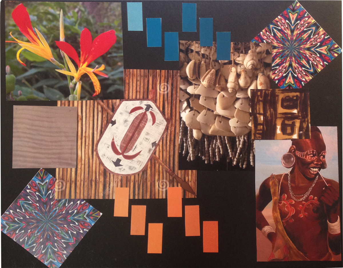 #MoodBoards #African #Tribal