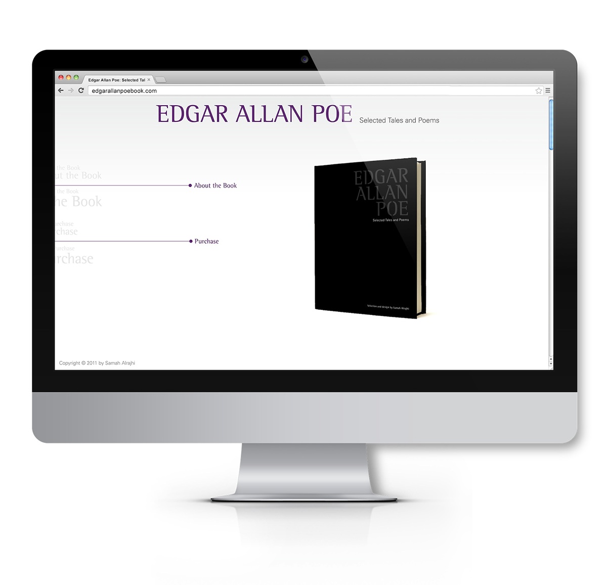 Edgar allan Poe edgarallanpoe book typeillustration TypographyIllustration Website timeline fragmeted suede Diecut