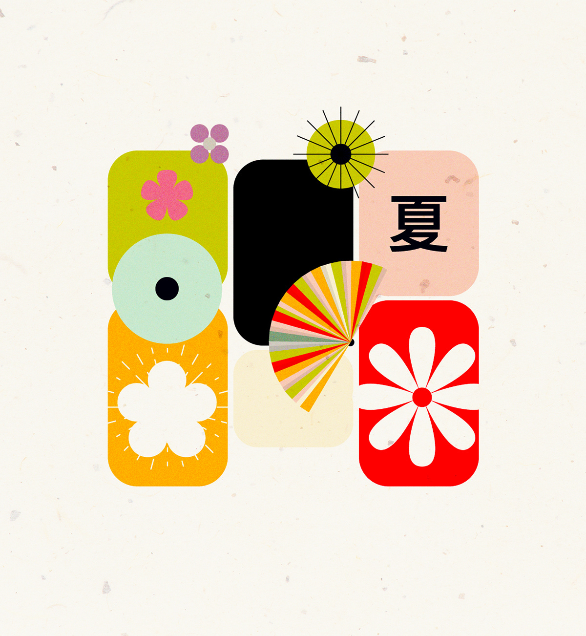 kanji Chinese typography japanese art japanese style adobe illustrator digital illustration art kanjis