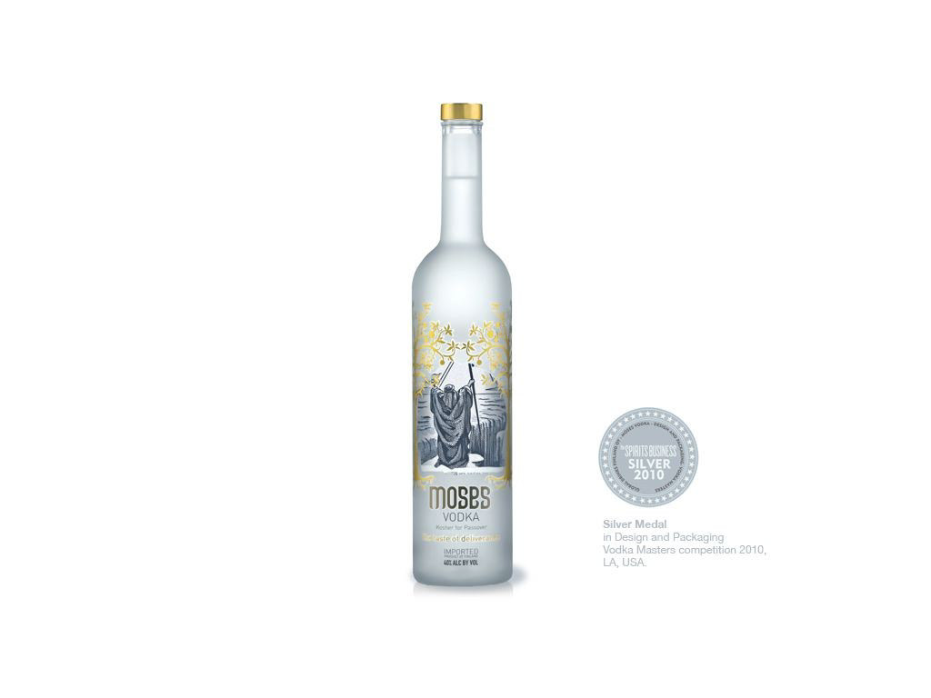 artwork brand Drawing  exodus moses Vodka label design Packaging brand identity Logo Design