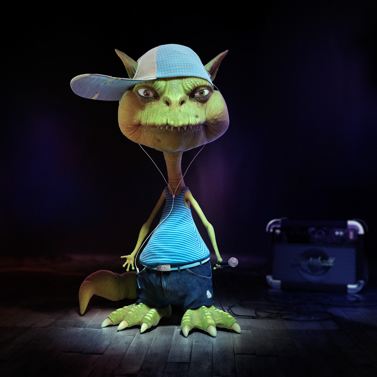 Character 3D vray modeling txturing concept digital Zbrush 3ds max concept design