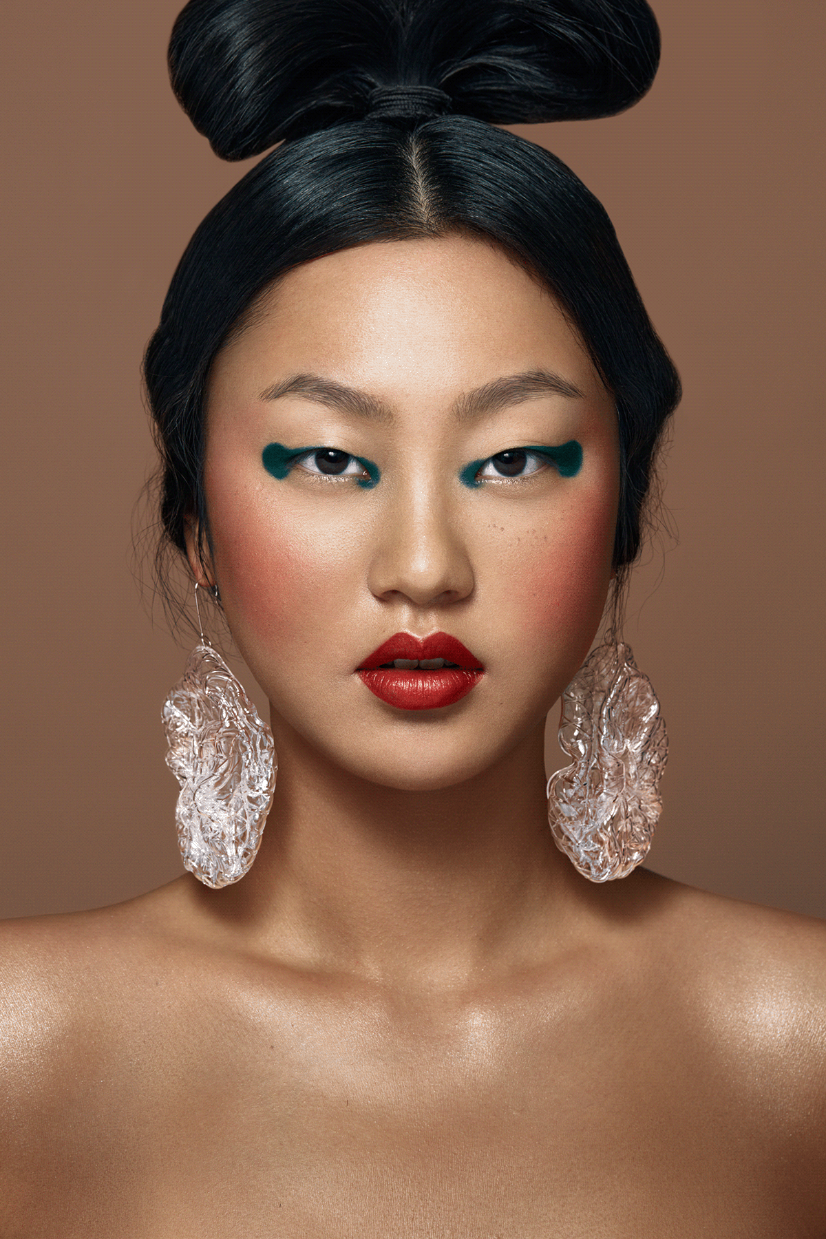 artist Asian beauty beauty photography Handmade Jewelry korean model make-up portraits