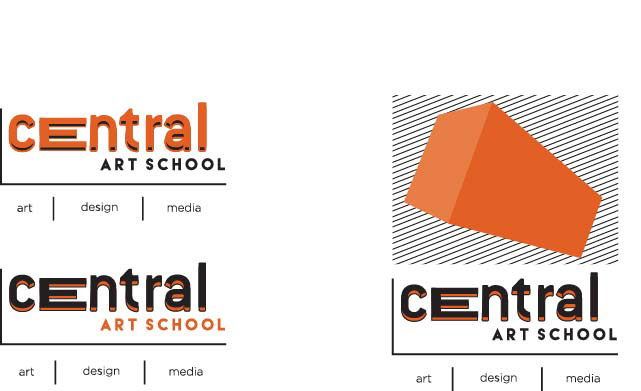 brand identity art school school