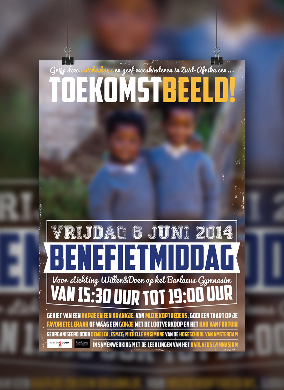 poster Benefiet benefit school