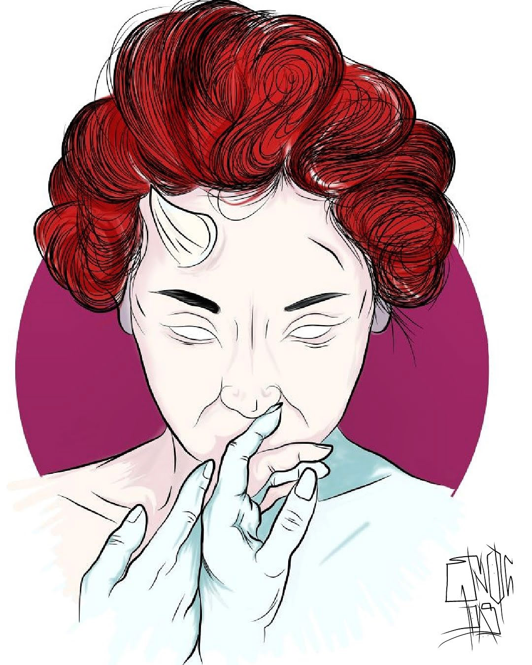 arte artwoman asiatico dibujo digital diseño Drawing  ilustracion ilustrar Mujeres