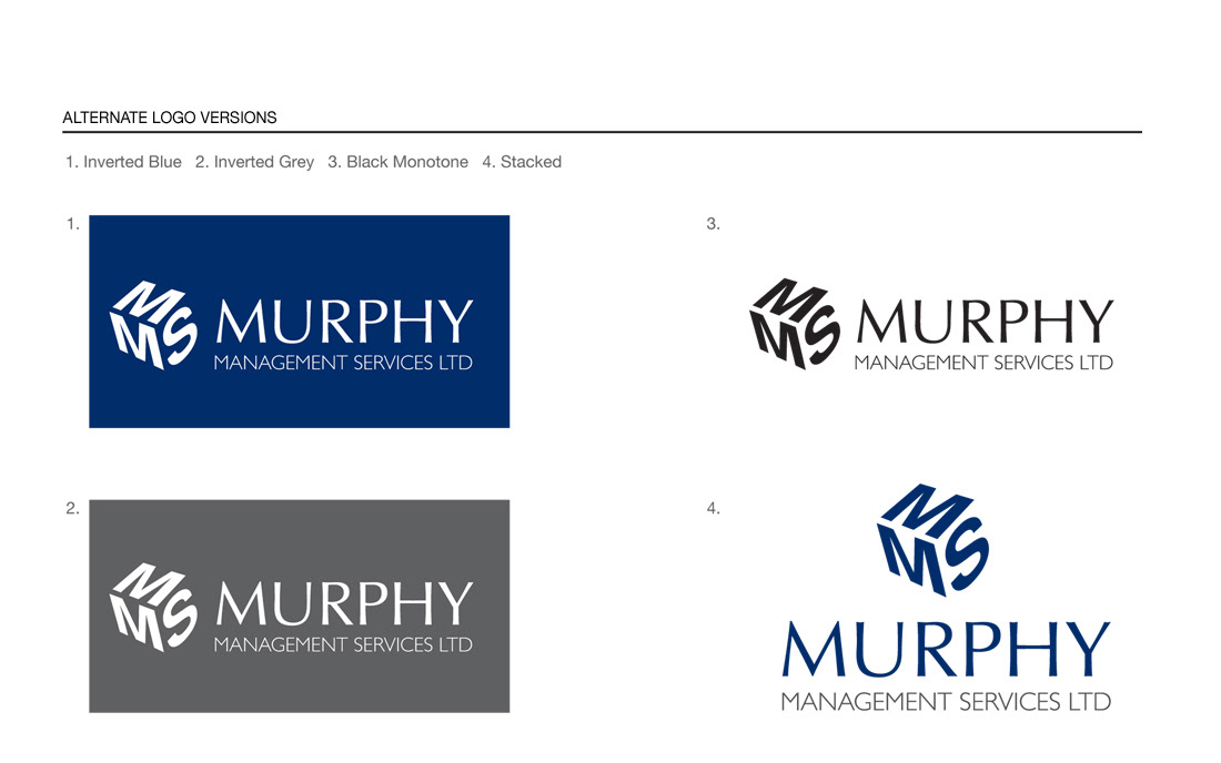 brand Corporate Identity visual identity logo Stationery business card letterhead Compliment Slip simple blue grey modern