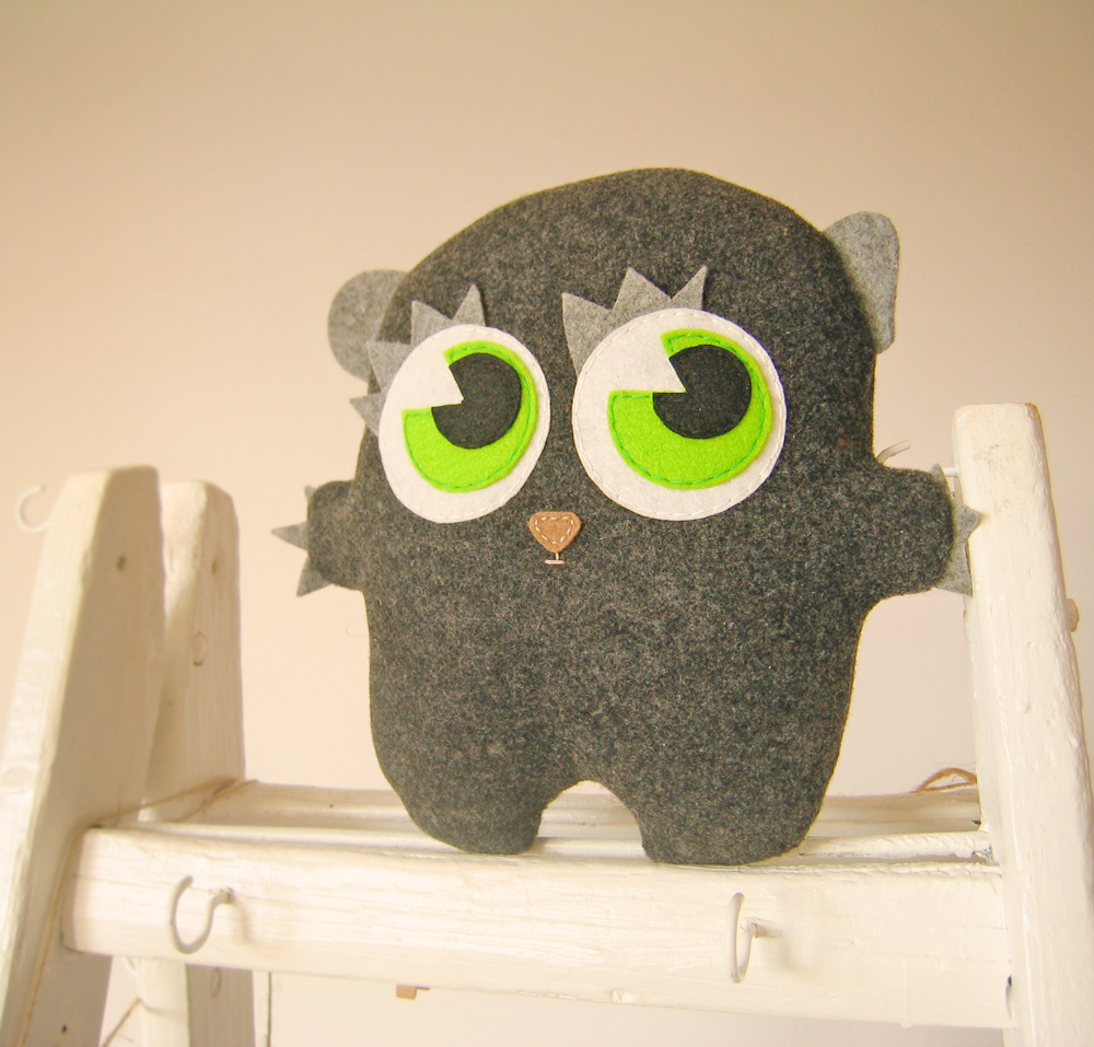 plush  stuffed  creature  character design toy stuffed creature Character