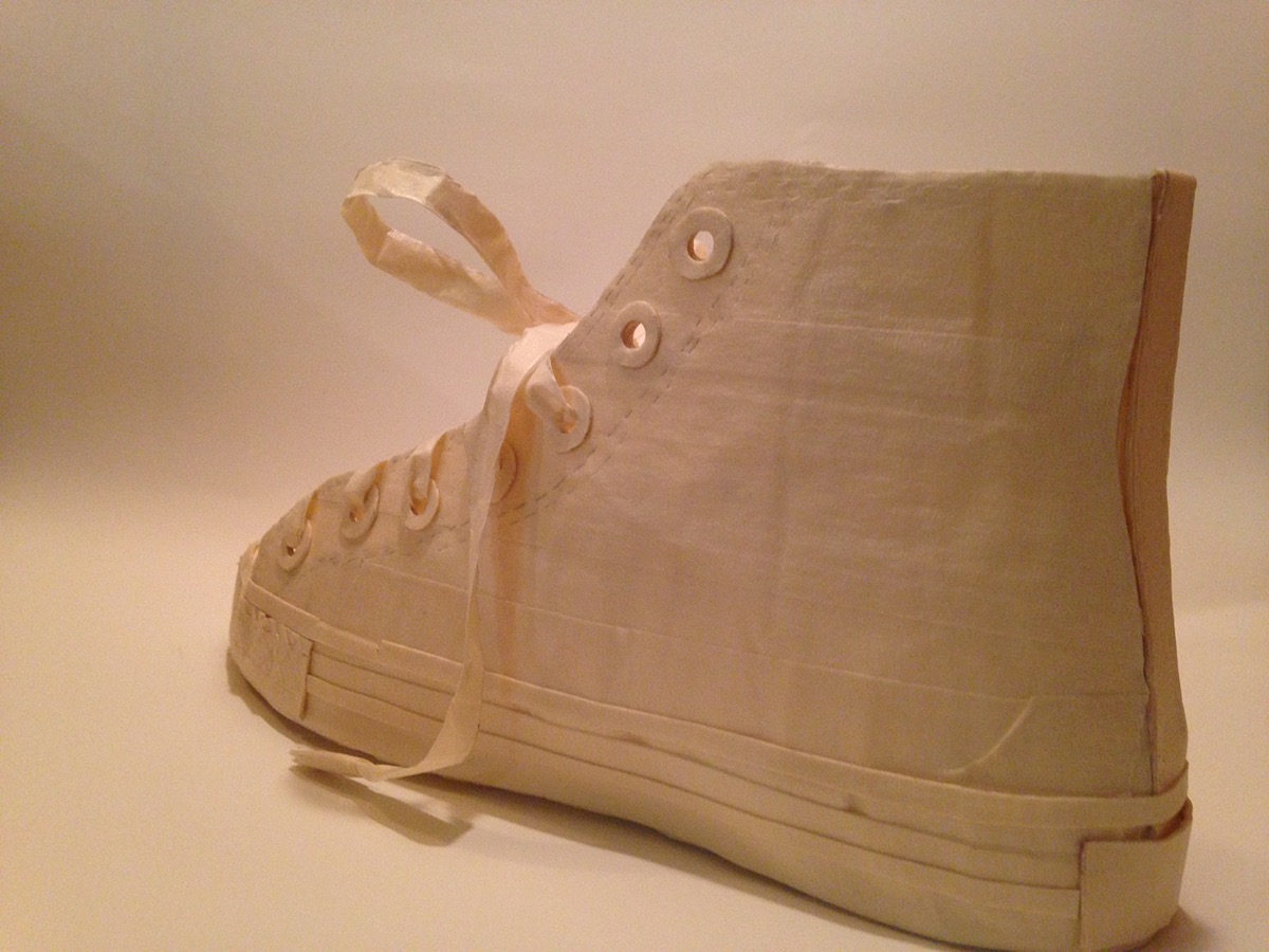 shoe converse masking tape