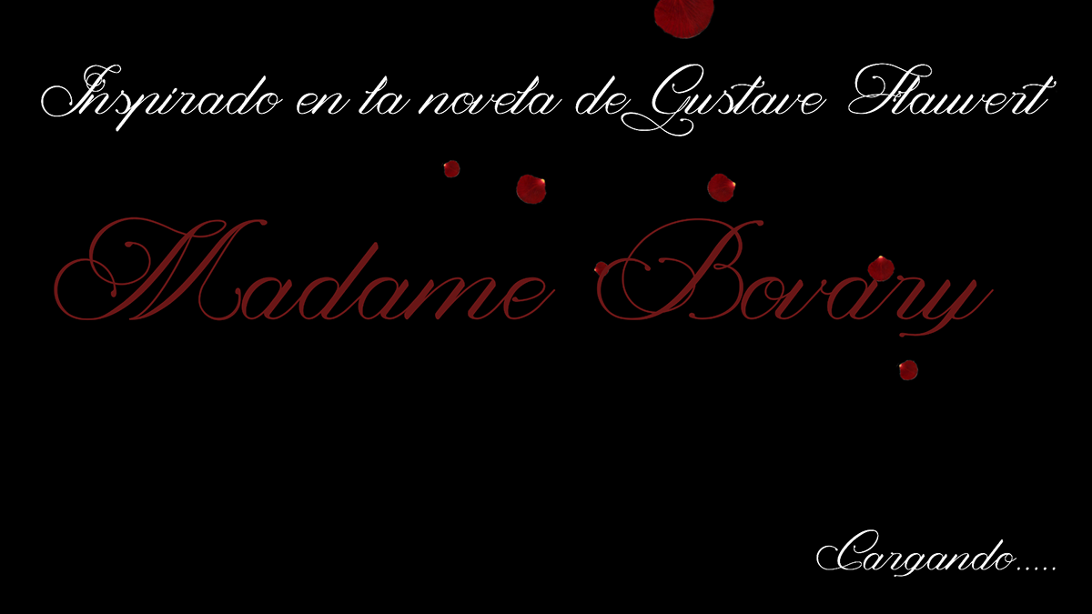 Madame Bovarie gustave flaubert game Adaptation 3D unity