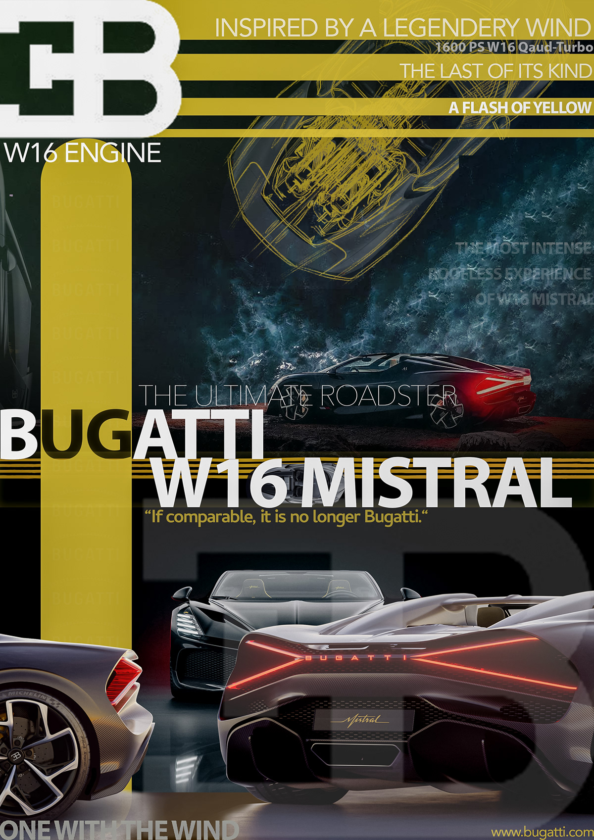 poster Poster Design poster art bugatti car poster Advertising  graphic design  marketing   photoshop artwork