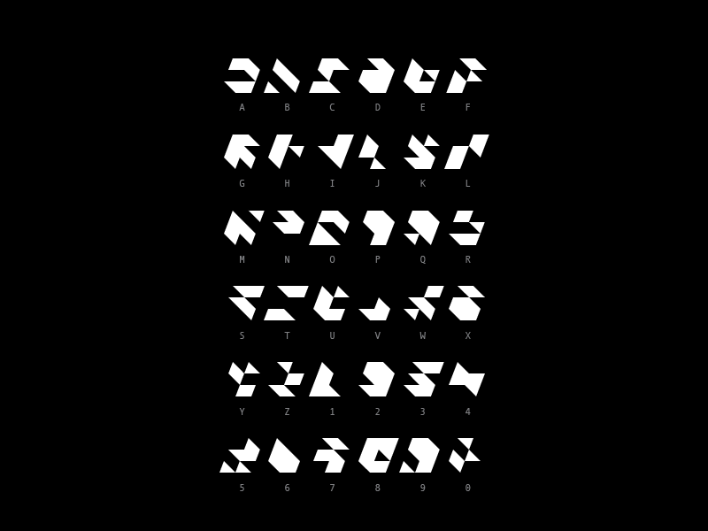 logo Logotype font letters lettering ambigram abstract High Tech sci-fi Cyberpunk