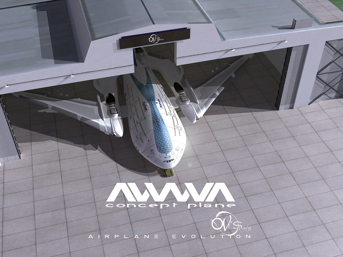 concept airplane Airlines future innovation