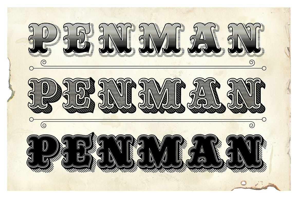 Victorian typography   graphic styles Illustrator ephemera vintage old lettering