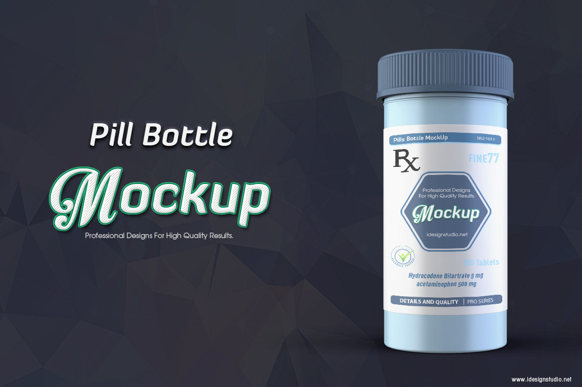 bottle Mockup mock-up Health capsule container medicine pharmacy pills vitamin