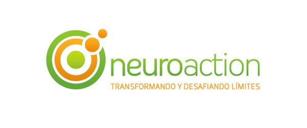 Neuroaction coaching psicology PHY therapy logo Guadalajara mexico organic brand imagotipo symbol diente de leon marca circle