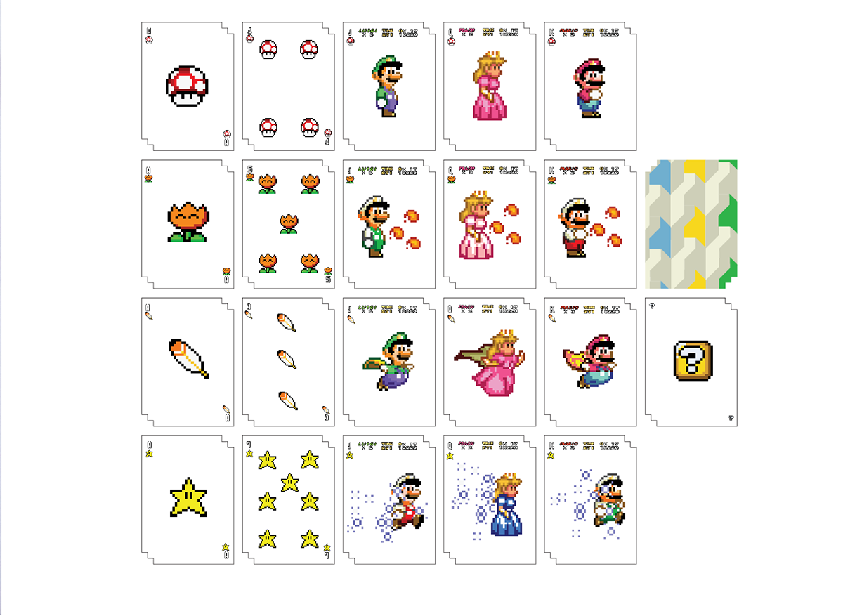 Playing Cards SuperMario cards