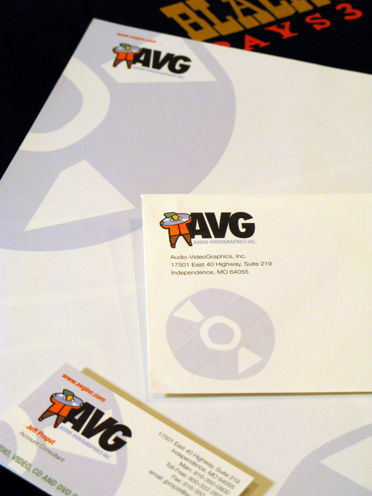 logo letterhed business card envelope Business Stationary
