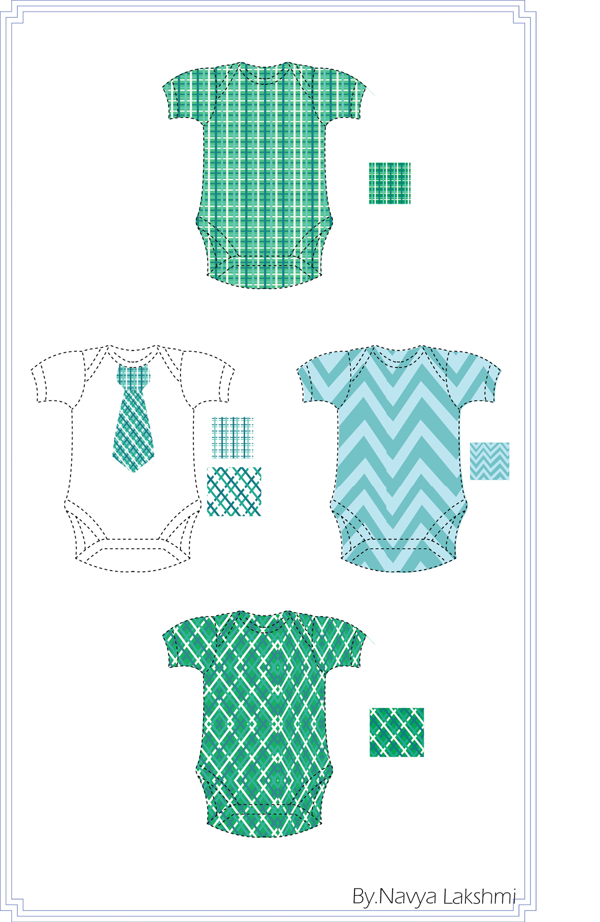 kids fashion design Baby Onesie Design