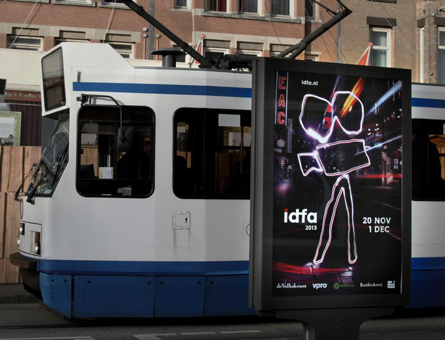 IDFA documentaries International light light writing festival campaign