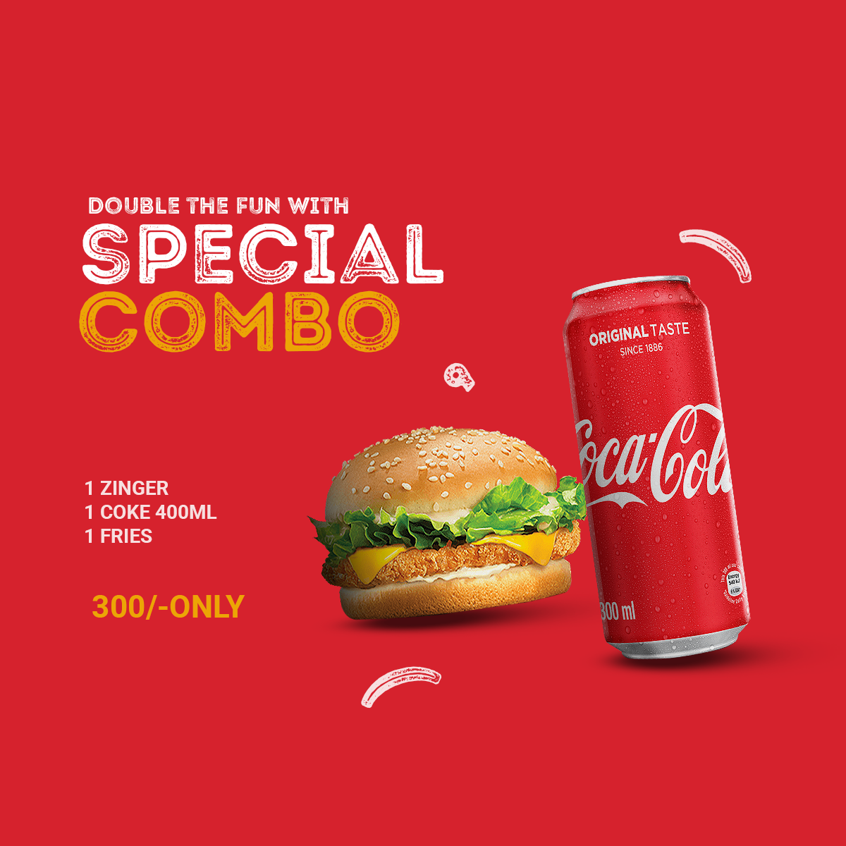 banner design burger poster Coca Cola Food Banner foodpanda graphic design  Web Banners zinger burger
