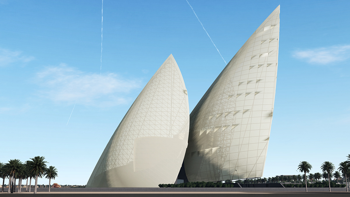 architectural design boat concept design heritage history museum Sail sharjah UAE