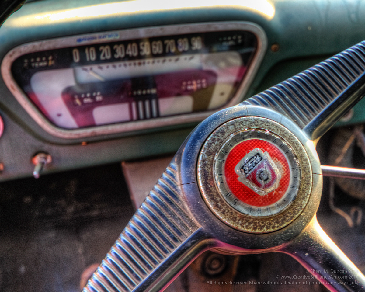 1953 ford truck ford truck 50th anniversary Truck old antique vintage engine Motor steering wheel speedometer gagues