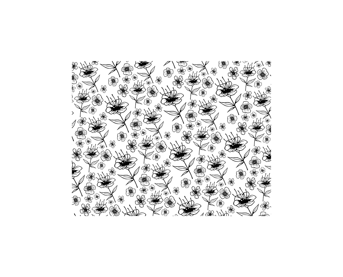 blackandwhite design dibujo draw Drawing  ILLUSTRATION  pattern plants print textile