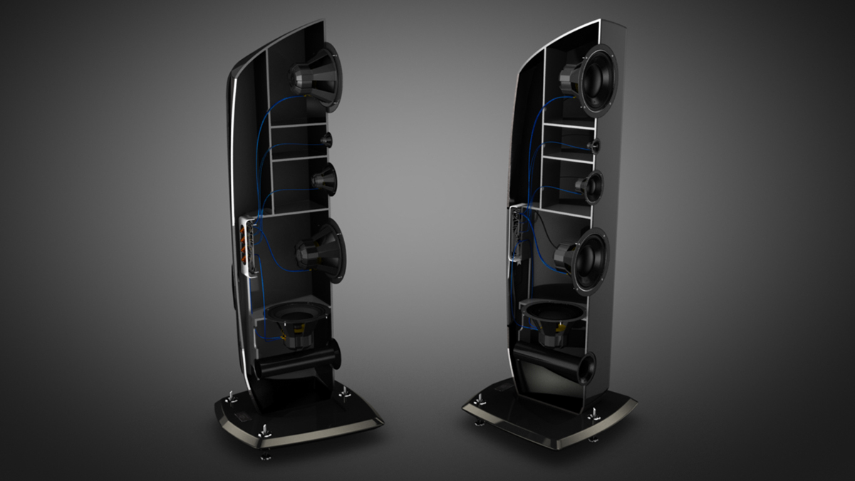 Luxury speakers sound triangle