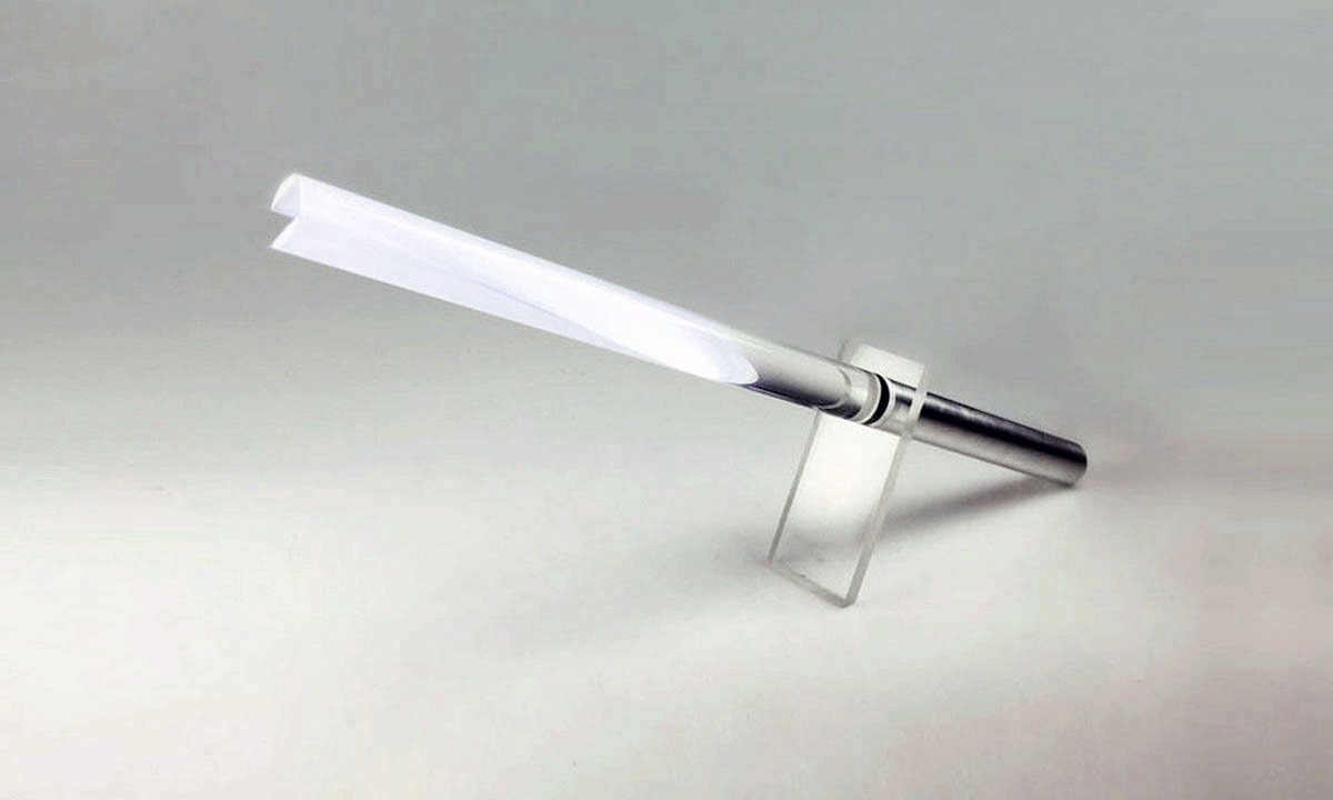 light lighting led task desktop modern minimal simple lightsaber metal