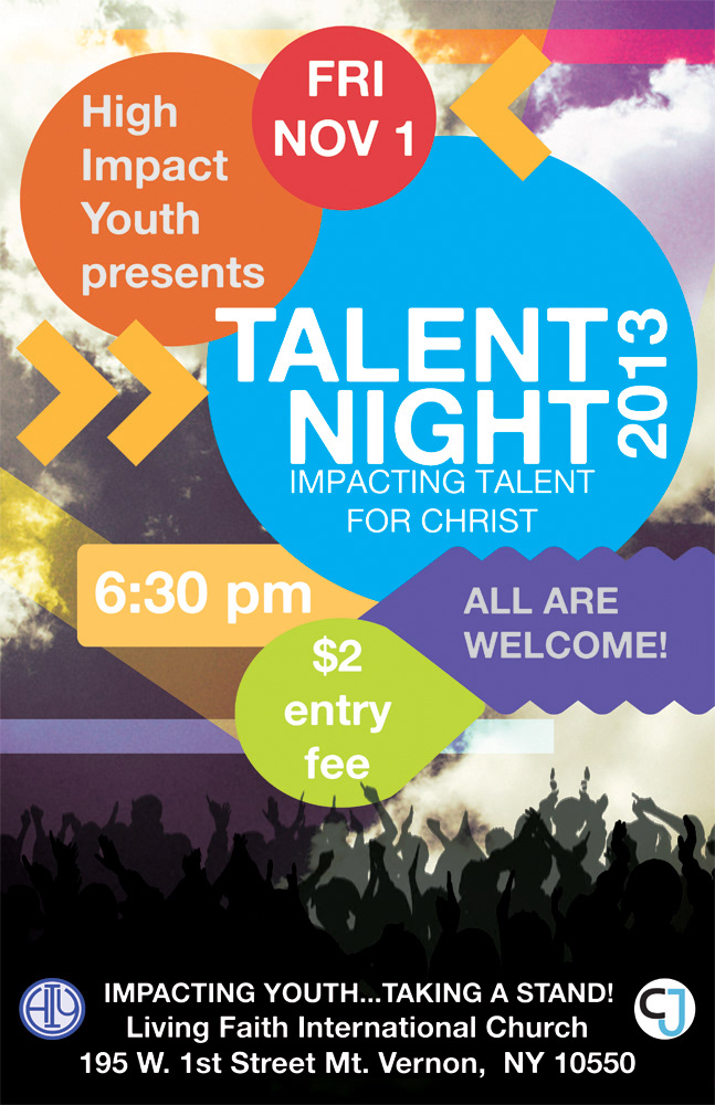 Talent Night TAlent poster Event Poster
