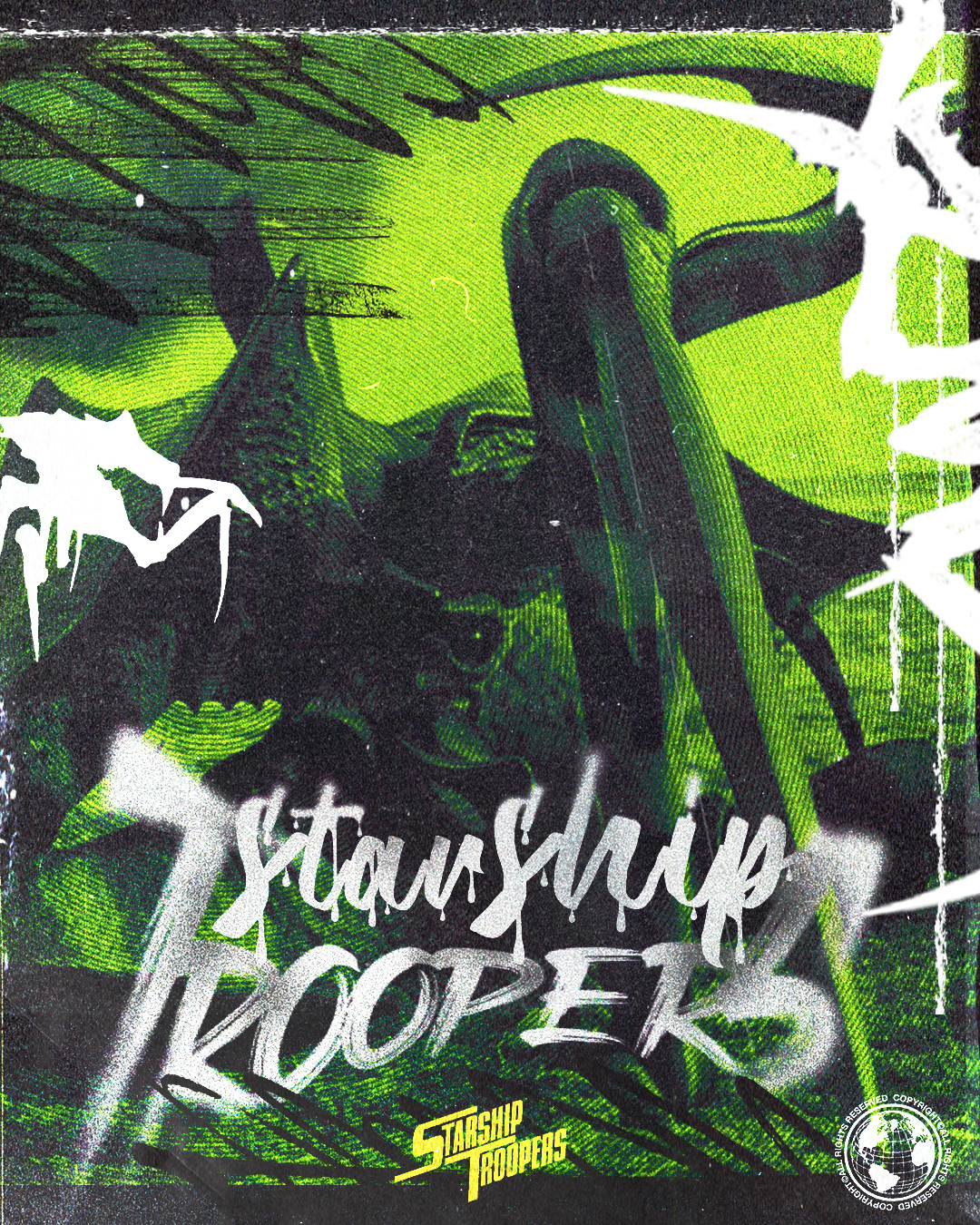 poster game diablo Starship Troopers Outlast horror artwork